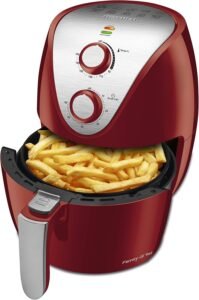 Air Fryer Mondial AF-32 é boa? Vale a pena em 2026? 1 Fritadeira elétrica com batatas fritas.