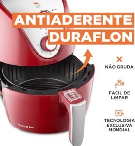 Air Fryer Mondial AF-32 é boa? Vale a pena em 2026? 2 Fritadeira elétrica com tecnologia Duraflon