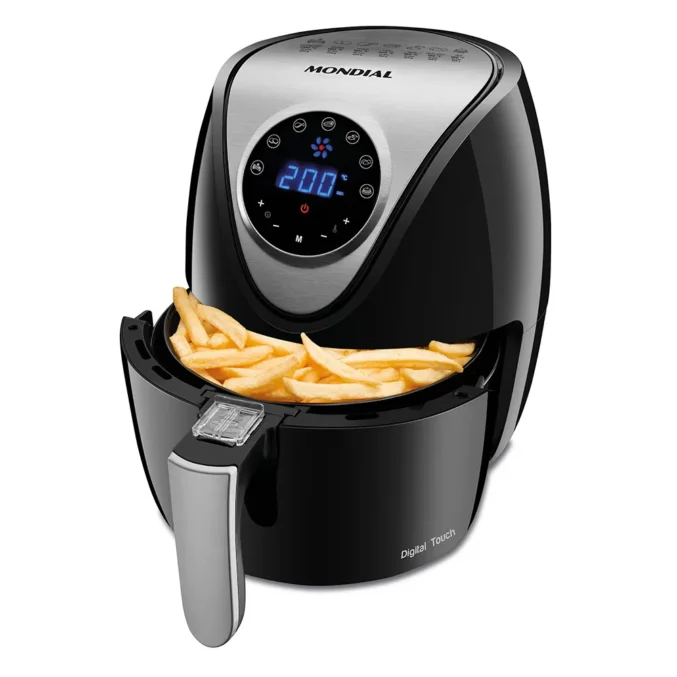 Diferença entre Air Fryer Mondial analógica e digital